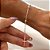 Pulseira de Prata Bolinhas com Pingente Cruz - Imagem 1