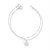 Pulseira de Prata Pingente Trevinho - Imagem 1
