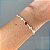 Pulseira de Prata Coração Vermelho e Pontos de Luz - Imagem 2
