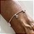 Pulseira de Prata Pingentes Ponto de Luz Redondo - Imagem 2