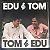 Disco Vinil LP - Edu & Tom – Tom & Edu - Imagem 2