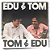 Disco Vinil LP - Edu & Tom – Tom & Edu - Imagem 1