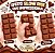 Squishy Barra de Chocolate Slow Rising Antiestresse Super Macio - Imagem 2