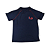 Little People School - Camiseta Azul Unissex Manga Curta - Ref. 263/264/240 - Imagem 2