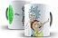 Caneca Rick And Morty + Porta Copo de Brinde - Imagem 1