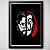 Quadro Decorativo La Casa De Papel - Imagem 3