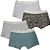 Kit 8 Cuecas Boxer Infantil - Alta Qualidade e Modelagem Confortável - Imagem 1