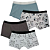 Kit 10 Cuecas Boxer Infantil -  Forro Duplo e Toque Macio - Imagem 1