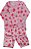 Pijama Infantil Feminino 100% ALGODÃO Com Punho  – Conforto para a Noite Toda - Imagem 9