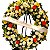 Coroa de Flores Americana Campestre - Imagem 1