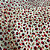 Cetim Estampado - Flor Vermelha 1/2 Metro - Imagem 1