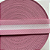 Alça Chic - Rosa Bebe com listra branca  30MM - Rolo com 25MM - Imagem 1