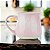 Caneca Glazura Rosa em Cerâmica 300ml - Imagem 1