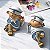 Enfeite Pequenos Marinheiros Deitados Jogo C/2 em Resina - Imagem 1