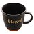 Caneca Blessed Preta em Cerâmica 380ml - Imagem 2