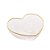 Bowl Heart de Vidro com Borda Dourada 12cm - Imagem 2