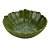 Centro de mesa decorativo de cerâmica banana leaf verde - Imagem 1