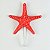 Cabideiro Estrela 20cm Vermelho - Imagem 1