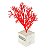 Enfeite Coral Vermelho Médio - Imagem 4