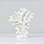 Enfeite Coral Árvore Branco 18 cm - Imagem 1