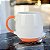 Caneca White Laranja 500ml - Imagem 1