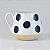 Caneca Modern Bolinhas Pretas - Imagem 1