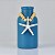 Enfeite Vaso Azul com Estrela em Cerâmica - Imagem 1