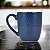 Caneca Azul 10 cm em Cerâmica 350ml - Imagem 1