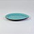 Prato Oval Azul Claro em Cerâmica - Imagem 2