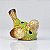 Pássaro Verde Furado em Cerâmica - Imagem 1