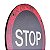 Placa Decorativa Stop - Imagem 2