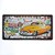 Placa de Metal Yellow Car - Imagem 1