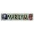 Placa de Metal Decorativa Marilyn - Imagem 1