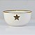 Bowl Branco Estrela em Cerâmica - Imagem 1