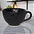 Caneca Moon Preto em Cerâmica 200 ml - Imagem 1