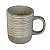 Caneca Cinza Linhas em Cerâmica - Imagem 4