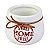 Vaso Redondo Sweet Home Branco em Cerâmica - Imagem 3