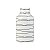 Vaso Branco Linhas 23 cm em Cerâmica - Imagem 2