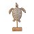 Enfeite Pedestal Tartaruga 32 cm em Resina - Imagem 2