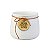 Vaso Color Home Sweet Home Branco 8 cm em Cerâmica - Imagem 2