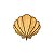 Cabideiro Concha Shell Marrom em Madeira - Imagem 2