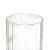 Vaso Transparente Linhas G em Vidro - Imagem 3