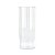 Vaso Transparente Linhas M em Vidro - Imagem 1