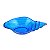 Petisqueira Concha Azul Gold em Vidro - Imagem 2