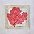 Quadro 3D Coral Artificial Vermelho - Imagem 1