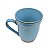 Caneca Vintage Azul 10Cm - Imagem 2