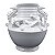 Vaso Conchas Branco - Imagem 1