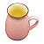 Caneca Em Ceramica Com Borda - Imagem 2