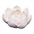 Porta Vela Flor De Lotus Em Ceramica P - Imagem 1