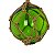Enfeite Bola De Vidro Em Sisal G - Imagem 2
